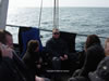 Relaxing on the foredeck. (57,118 bytes)