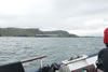 This is Benbane Head. The Giant's Causeway is in the distance. (38,952 bytes)