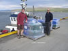 The kit arrives at Kirkenes :o)  This was a HUGE relief. (63,755 bytes)